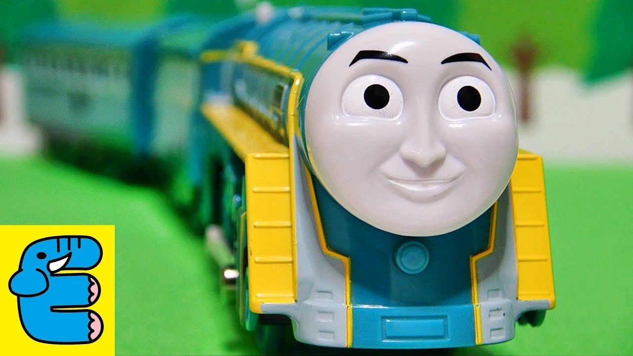 プラレールトーマス コナー改造 Plarail Thomas Upgrade Connor The Blue Streamlined Engine English Subs Youtube