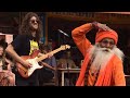 Holy Man Dancing to Funky Guitar Loop in India - Borja Catanesi