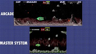 Arcade Vs Master System - Sagaia
