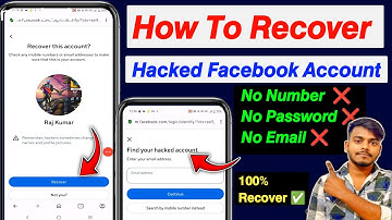 How to Recover Hacked Facebook Account Without Email and Phone Number || FB hacked recover 2025