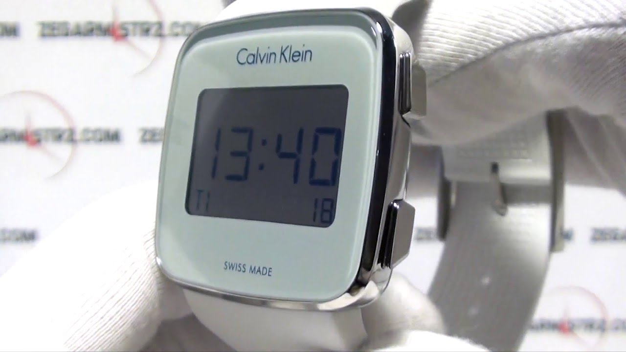calvin klein future digital watch