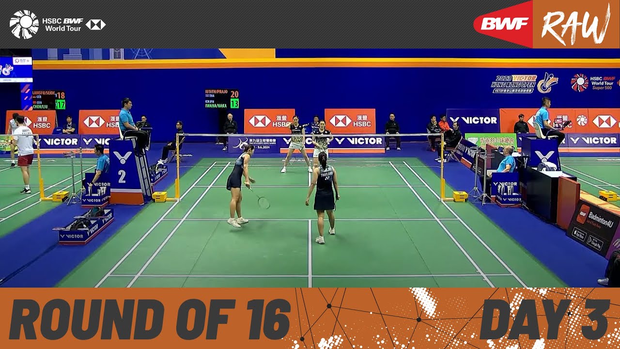 VICTOR Hong Kong Open 2023 Day 3 Court 2 Round of 16