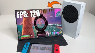 120 FPS Portable Monitor for Xbox Series S, Switch & PS5 | UPerfect