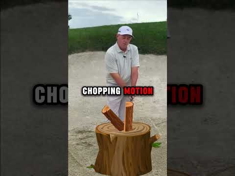 Bunker Trouble? Splash your way out! #golf #golflesson