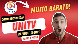 COMO RECARREGAR O UNITV, COMO ATIVAR O UNITV MELHOR APP PARA ANDROID QUE EXISTE EM 2025 #unitv