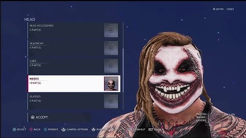 WWE 2K20 Removing Mask Of The Fiend Bray Wyatt