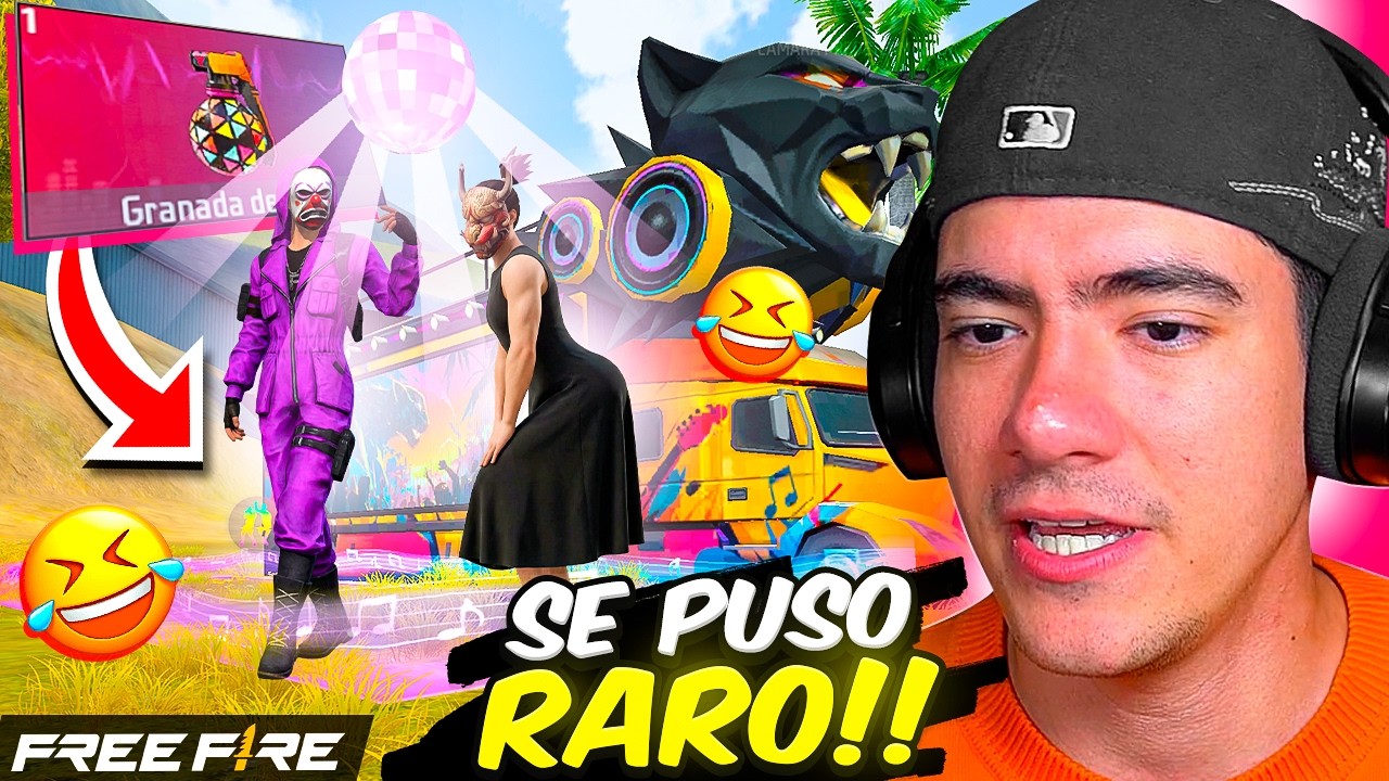 PUSE A BAILAR AL ULTIMO ENEMIGO CON LA BOMBA DE BAILE EN FREE FIRE - TheDonato Live