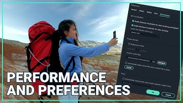 6 Performance and Preferences Filmora
