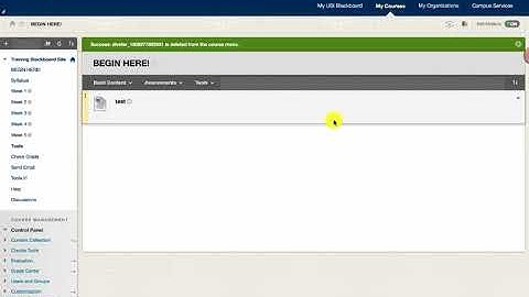 Adding Dividers on Blackboard