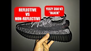 difference between yeezy static reflective and non reflective