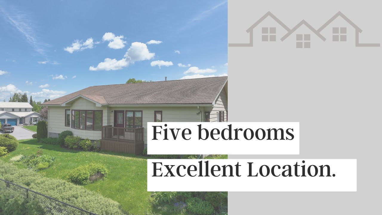 Large family home. Cosman crescent. Five bedroom. Garage. New Liskeard