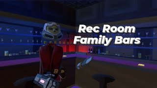 What Are Rec Room Family Bars?