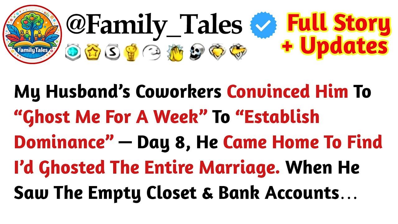 My Husband’s Coworkers Convinced Him To “Ghost Me For A Week” To “Establish Dominance” — Day 8, He..