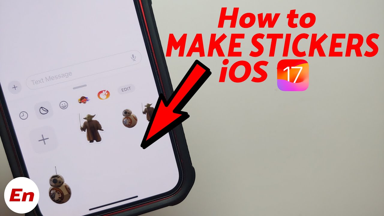 iOS 17 How To Make Live Stickers From Any Picture! - YouTube