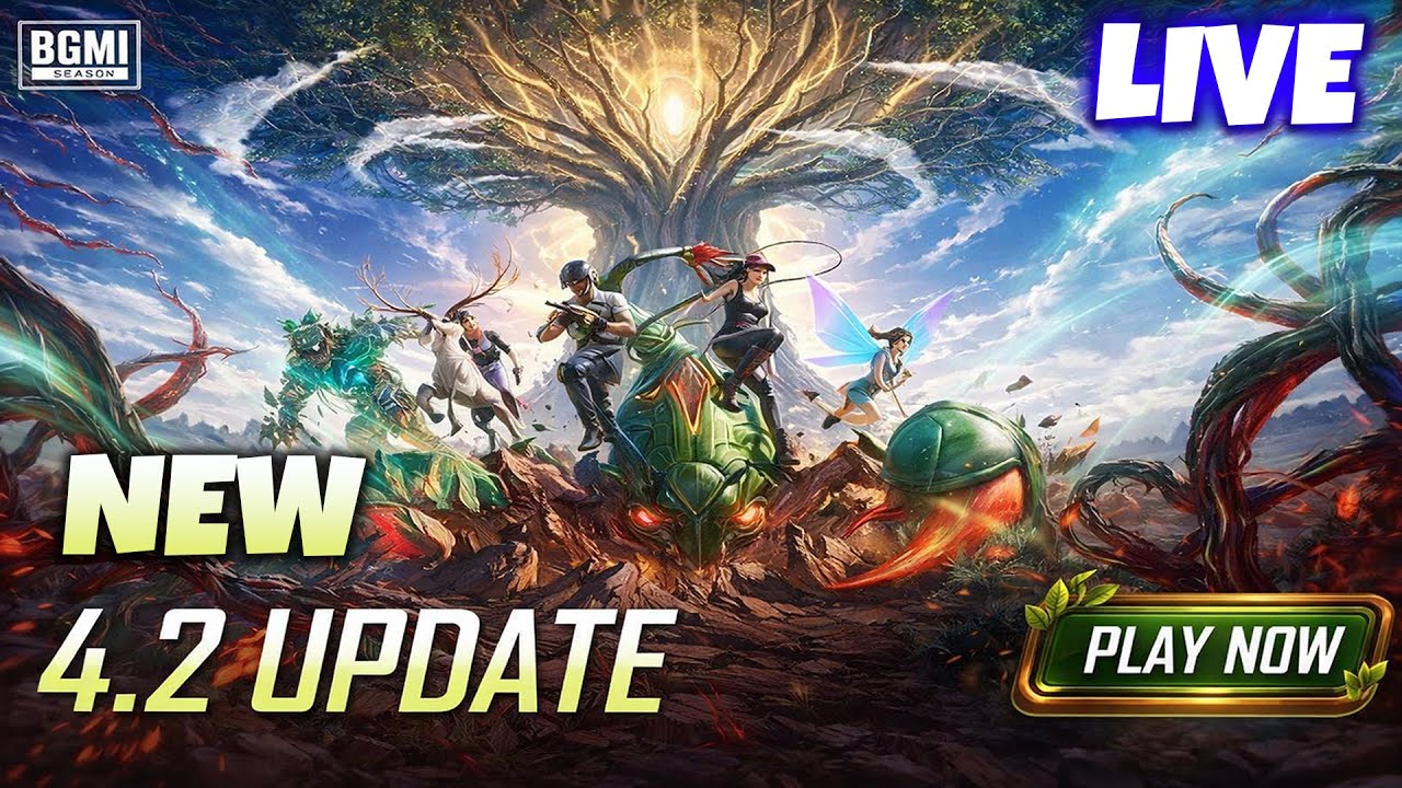 🔴BGMI 4.2 UPDATE LIVE 🔥 | ACE PROMOTION + NEW EVENT + CONQUEROR 😱 