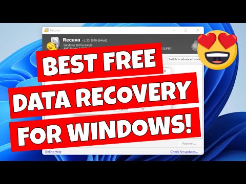 BEST FREE Windows File Recovery Recuva Those Files