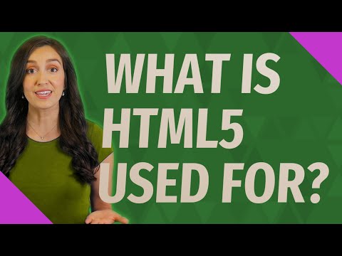 What is html5