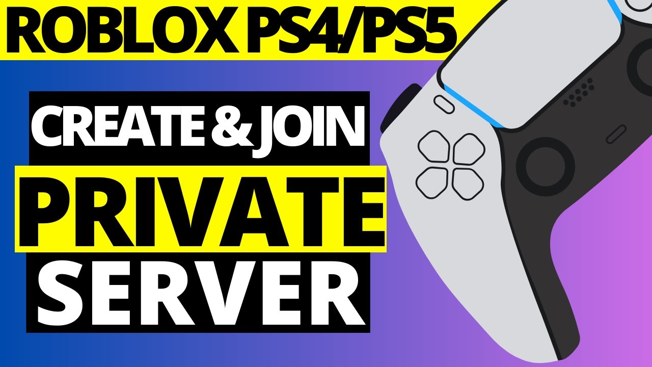 Roblox - how to join private servers on PS4