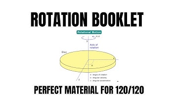 [ FREE ] ROTATION BOOKLET FOR PERFECT SCORE IN JEE ADVANCED | ROTATIONAL MOTION | JEE ADVANCED 