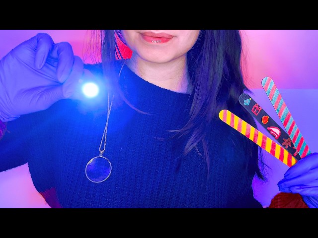 ASMR RP Eye Doctor – Emergency Eye Exam 🎄