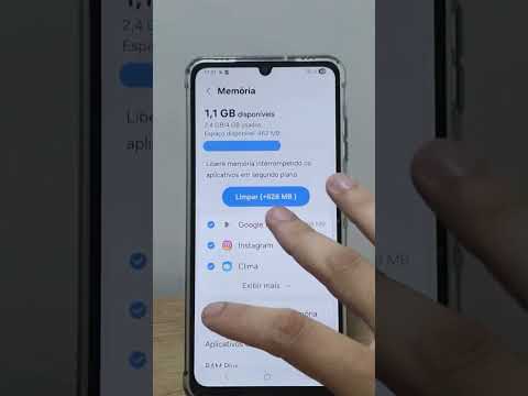 Como limpar a memória RAM no Galaxy A17
