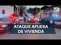 Atacan a balazos a un hombre afuera de vivienda en el centro de Monterrey