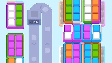 Color Cube Match Level 13 Game Walkthrough