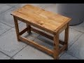 Small table made from reclaimed wood Small table made from reclaimed wood