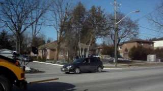 Ignoring School Bus Flashing Red Lights