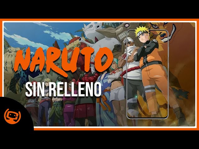 Un fanático retiró todo el relleno de Naruto para verlo con su