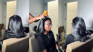 Now THIS Is A SILK PRESS! | Healthy Natural Hair