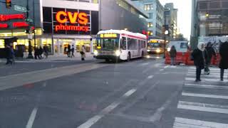 Septa rt 23s arriving at 11th market