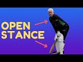 Correct batting stance facing pace  spin in cricket  gary palmer open stance coaching masterclass