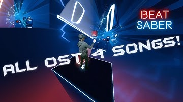 Beat Saber Mixed Reality Gameplay | All OST 4 Songs! | Expert+ | (NEW Kaleidoscope Environment!)
