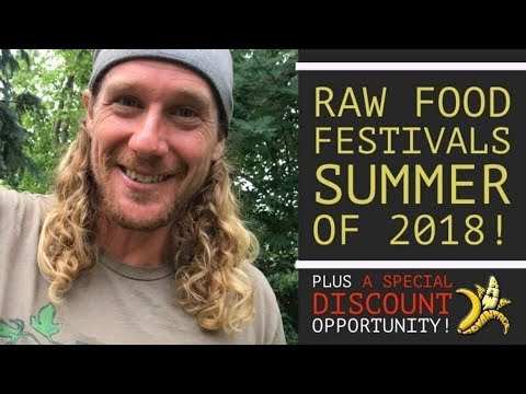 Discounts for Top Raw Food Festivals of  2018