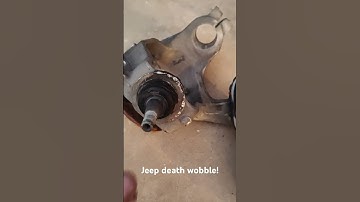 Jeep death wobble is real!