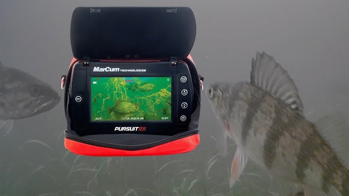 Ice Fishing With The MarCum Pursuit HD Fishing Camera 