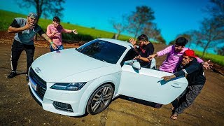 REAÇÃO DOS MEUS AMIGOS AO VER MEU CARRO NOVO !