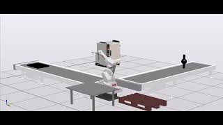 Simulation work of students | Industrial Robotics | 3rd Industrial Electronics Engineering | UC3M