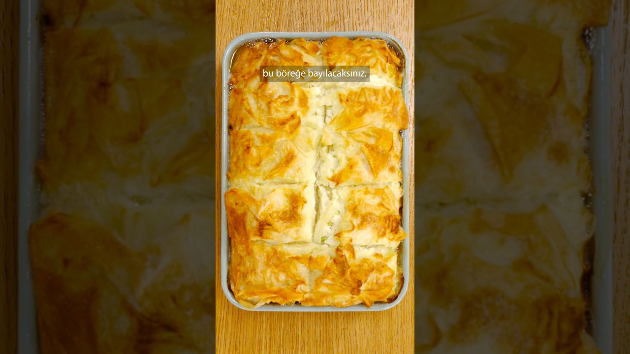 Peynirli Biberli Börek 🤩 #kolayyemektarifleri