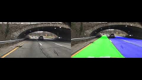 Unet ego lane detection real traffic. Part1