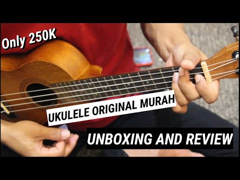 Unboxing dan Demo Ukulele Cowboy || Model: UK23 NS •Tutorial Chord Cidro @MasWardoyo23