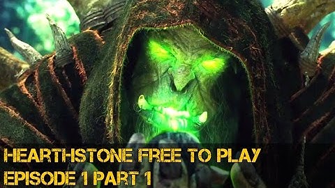 Hearthstone F2P Warlock Episode 1 part 1: Unlocking Heroes