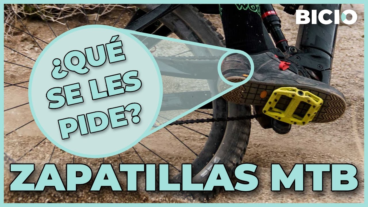 LAS ZAPATILLAS DE MTB. ¿Qué características deben tener? 