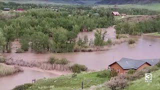 Flooding hits several areas in southern Montana