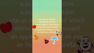 Articles Song for kids | a, an, the | Fun Grammar Song