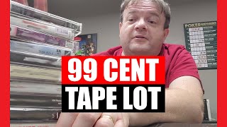 99 Cent Cassette Lot Unboxing  - Anything Good in Here?