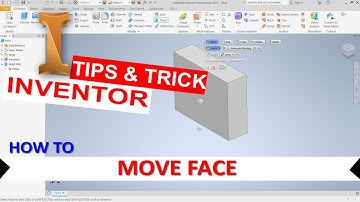Inventor How To Move Face