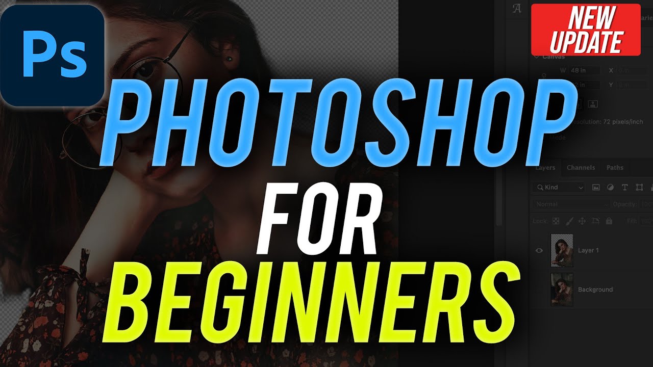 How to Use Photoshop - Beginners Tutorial - YouTube