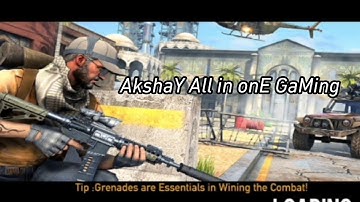 Modern Commando Gameplay ||AkshaY All in onE GaMing ||